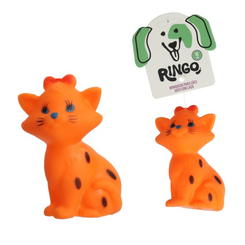 Brinq cao gato laco 10cm