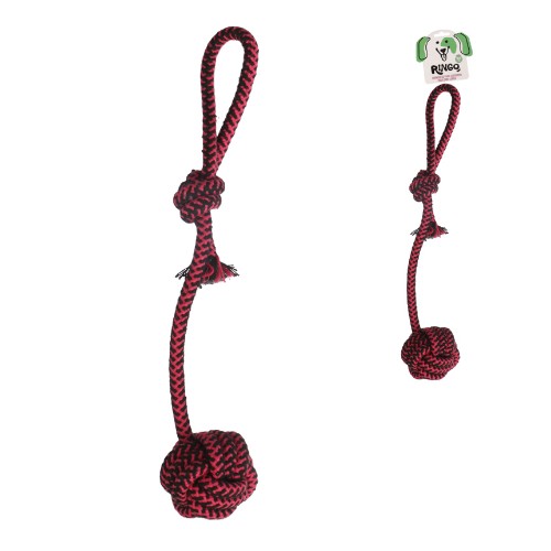 Brinq cao bola corda 38.5cm