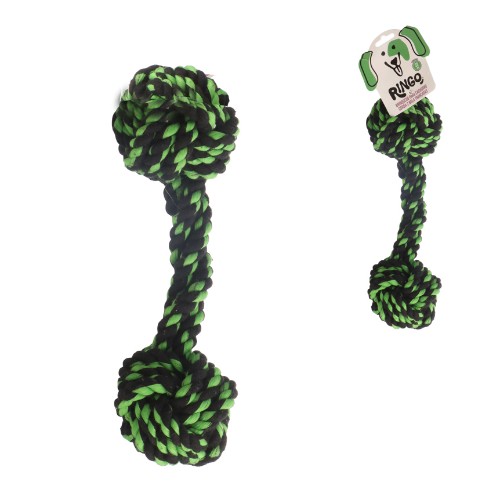 Brinq cao corda bola trancada