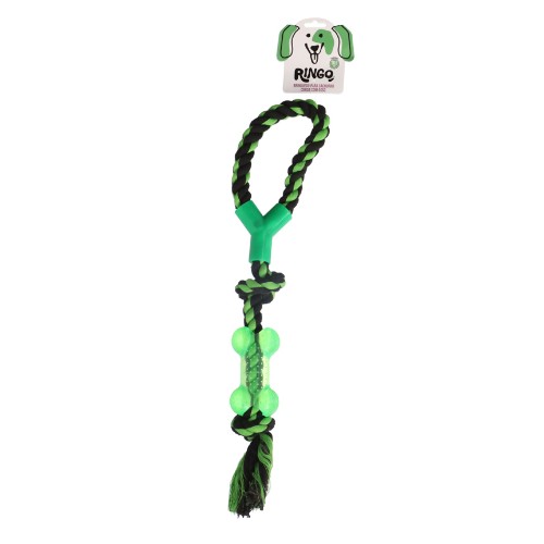 Brinq cao corda osso 38.5cm