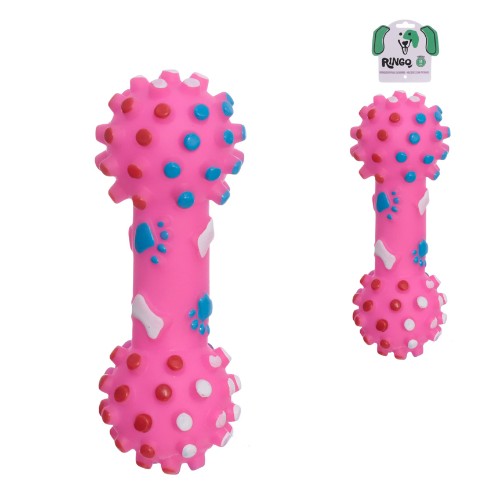 Brinq cao halteres patinhas