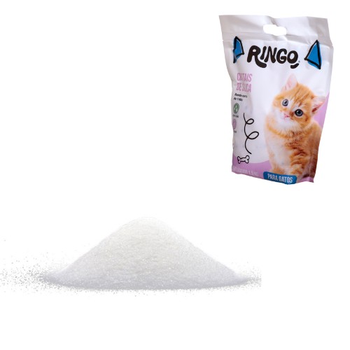 Areia hig cristais silic 1.5kg