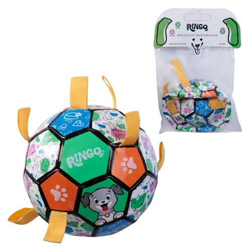 Brinq cao bola fut alca 23cm