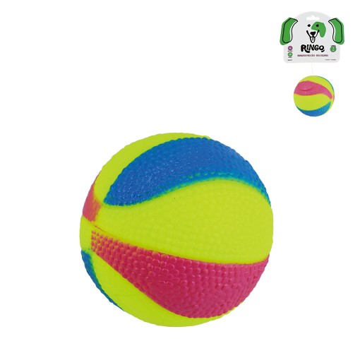 Brinq cao bola colorida 7cm