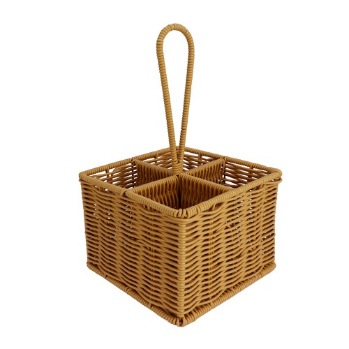 Porta talher 4 div alca rattan