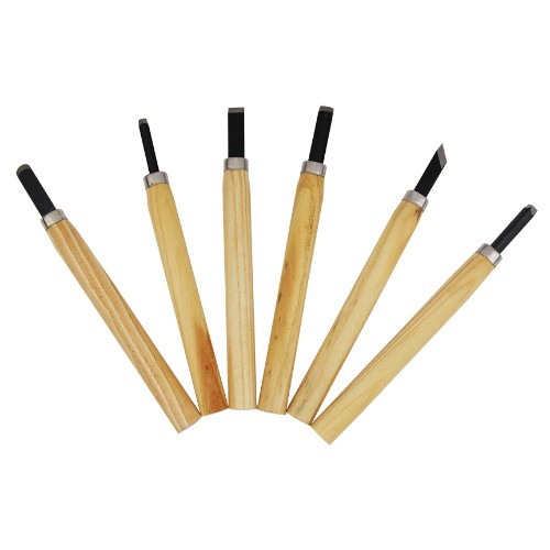 Formao entalhe madeira 6pc