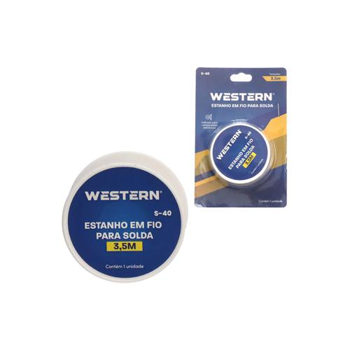 Fio para solda carretel de estanho 3.10 m