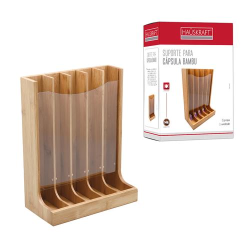 Suporte p/ capsula bambu 30cm