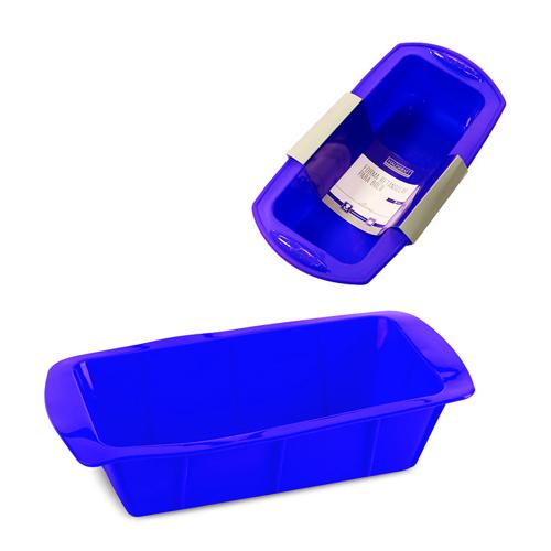 Forma bolo retang silic 27.3cm