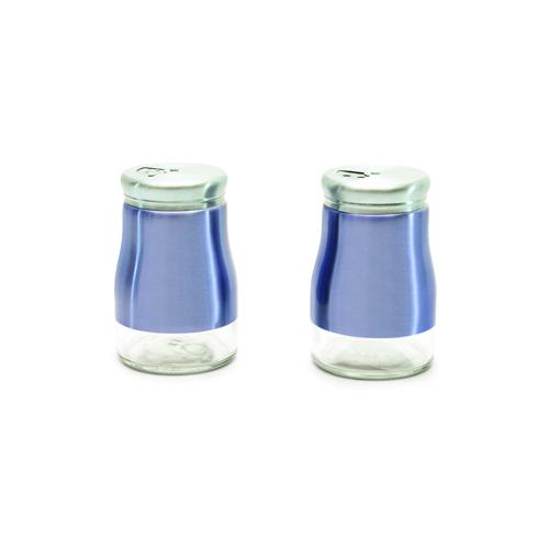 Saleiro/piment inox rg 2pcs