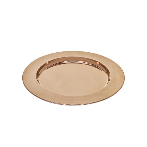Sousplat rose gold 33cm