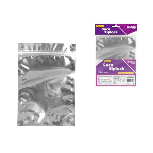 Saco ziplock 14x20cm jg 6pc