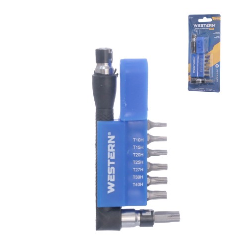 Chave precisao 7 bits torx 9pc