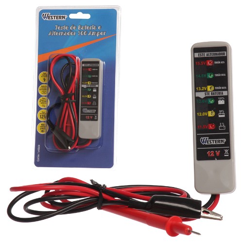 Teste bateria alternador 12v
