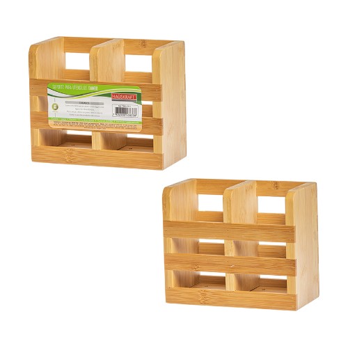 Suporte p/ utensilio bambu