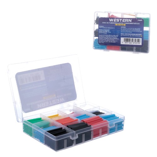 Tubos termorretrateis 560pc