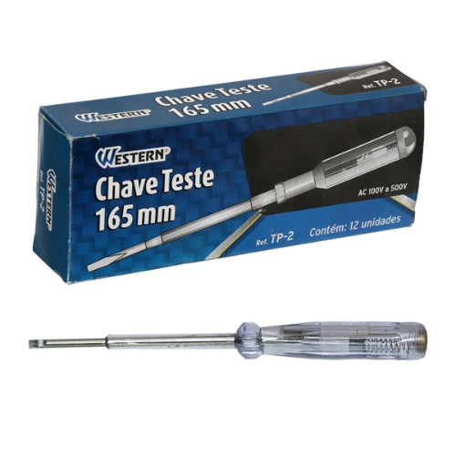 Chave teste 165mm 12pc
