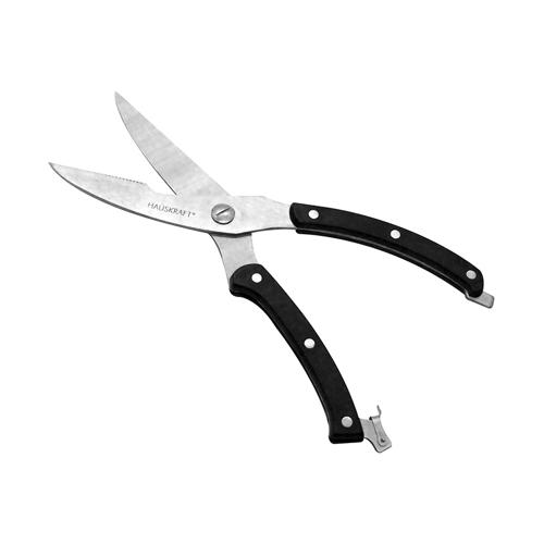 Tesoura Trinchante De Inox Com Cabo Preto 10’’ – Hauskraft