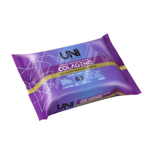 Lenço Demaquilante Colágeno - UniMakeUp