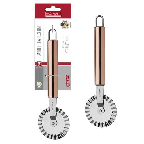 Carretilha inox co 19cm