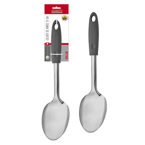 Colher arroz inox cz 31cm