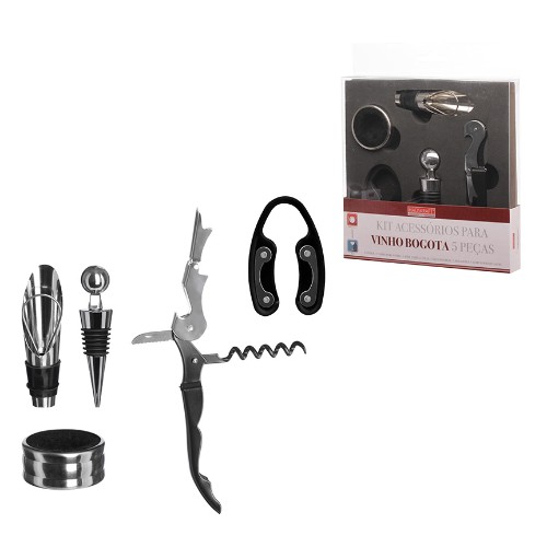 Kit aces p/ vinho bogota 5pc