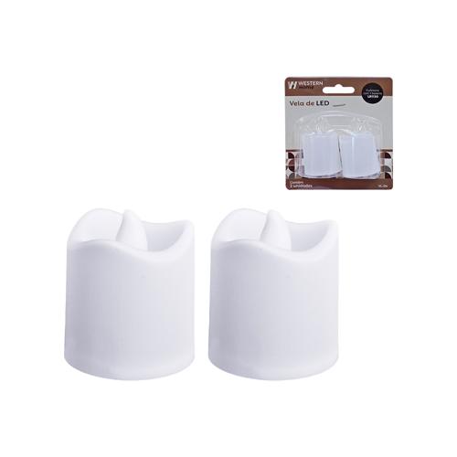 Vela led 4.5cm  2pc