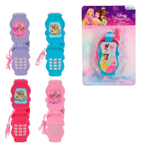 Celular flip princesas