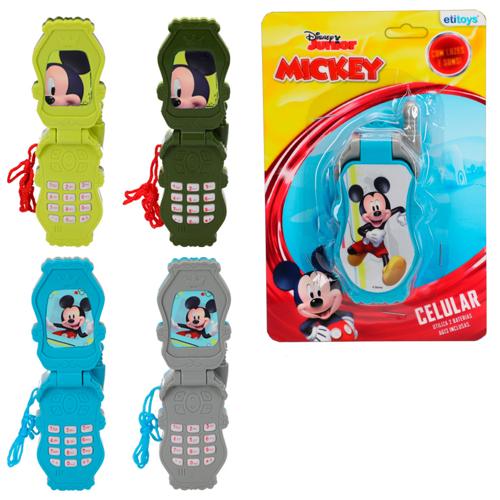 Celular flip mickey