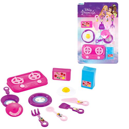 Jogo cozinha princesas 11pcs