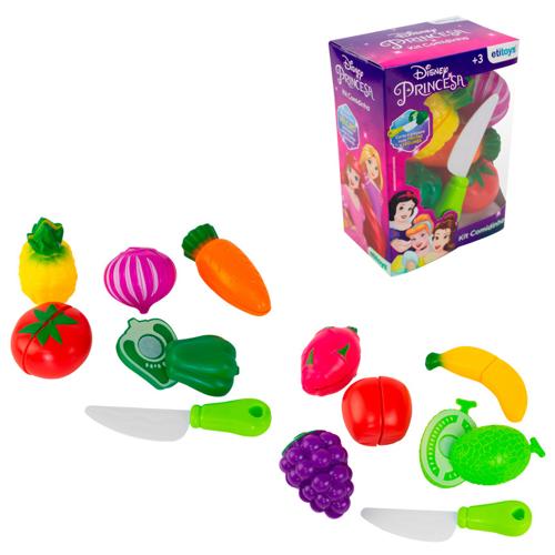 Kit comidinha crec princ 6pcs