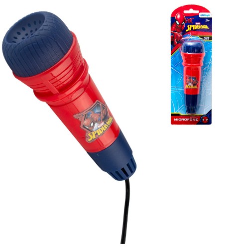 Microfone p eco spiderman