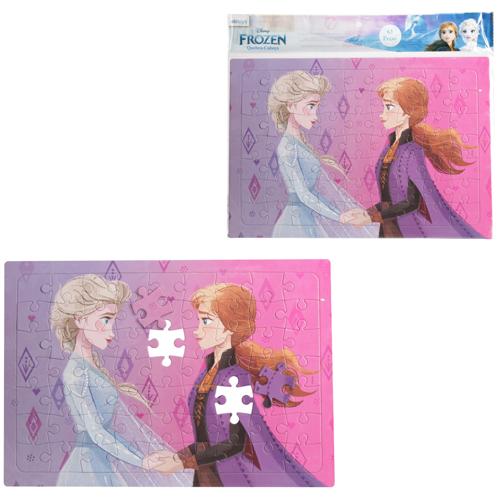 Quebra cabeca frozen 63pcs