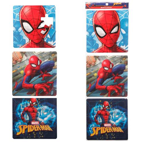 Quebra cabeca kit 3 spiderman