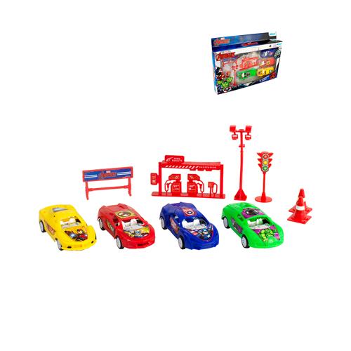 Carrinho fric aveng 10pcs
