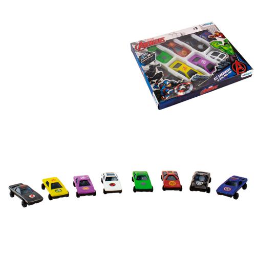 Carrinho rl avengers 8pcs