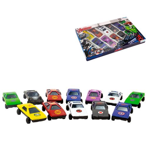Carrinho rl avengers 12pcs