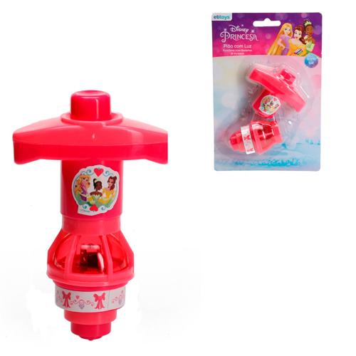 Piao com luz princesas 6cm