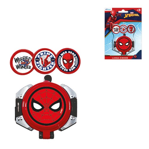Lanca discos spiderman