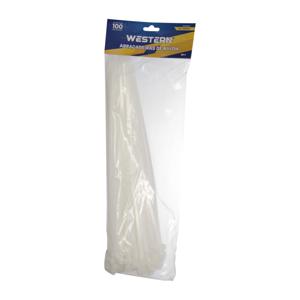Abraçadeiras De Nylon Branca 7,6 x 350 mm 100 un - Western