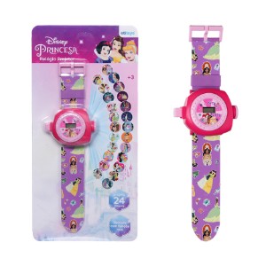 Relogio projetor princesas
