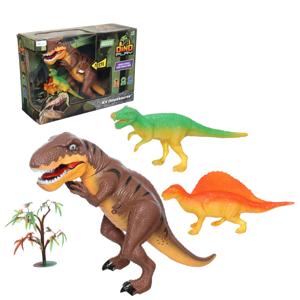 Kit Dinossauro Rex Com Som E Luz - Etitoys