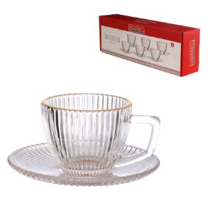 Xicara cafe p vdo gft 90ml 6pc