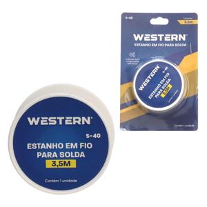 Fio para solda carretel de estanho 3.10 m