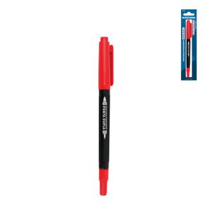 Marcador permanente vermelho