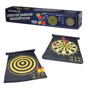 Jogo De Dardos Magnéticos 39 x 36,5 cm - Western