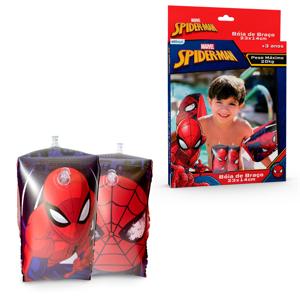 Boia Inflável Para Braco Spiderman 23 x 14 cm Caixa - Etitoys
