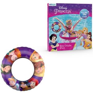 Boia Inflável Circular Princesas 81 cm Caixa - Etitoys