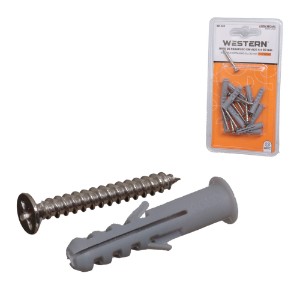 Parafuso aco bucha exp 20pc
