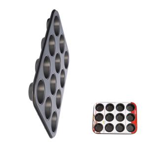 Forma para muffin 12 cavidades